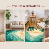 Colorful Gradient Artful Mosaic(Green)