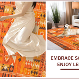 Chic Fringed Contemporary(Orange)