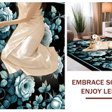 Sophisticated Teal Rose Arrangement(Blue)