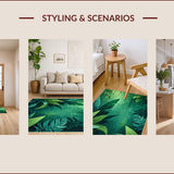 Tropical Green Textured Elegance(Green)
