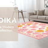 Floral Vintage Eclectic Motif(Pink)