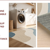 Ultra Soft Area Rug, Non Slip, Stain Resistant, Washable Area Rugs for Living Room, Bedroom, Neutral Driftwood Living Room Stain-Resistant Area Rug(Beige)