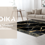 Dynamic Patterned Luxury Accent(Black)