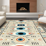 Contemporary Rustic Eye Motif(Gray)