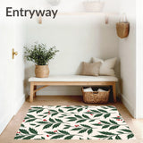 Joyful Elegant Holly Berry Vine Textile Treasure(Green)