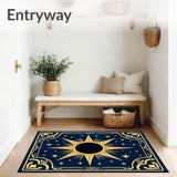 Gothic Celestial Eclipse Ornamental Design(Blue)