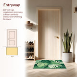 Exotic Nature Themed Bath Accessory(Green)