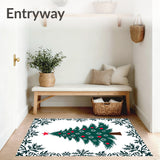 Yuletide Fir Decorative Seasonal Accent(Green)