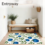 Autumn Harvest Eucalyptus Botanical Tapestry(Blue)