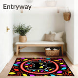 Radiant Faux Feline Hilarious Celebration Unique Statement(Black)