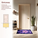 Vibrant Celestial Motif(Purple)