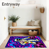 Astronaut DJ Vinyl Galaxy Space Adventure Art(Pink)