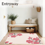 English Garden Chinoiserie with Hand Painted Cherry Blossom Sprays(Pink)