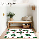 Enchanted Winter Forest Fir Celebration Decorative Surface(Green)