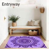 Boho Intricate Symmetrical Zen Mystical Enchanting(Purple)