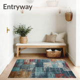 Grunge Chic Patterned Layer(Blue)