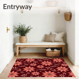 Vintage Poinsettia Bloom(Orange)