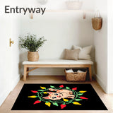 Jolly Bright Entangled Pet Seasonal Joke Decorative Accent(Orange)