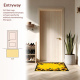 Whimsical Patterned Accent(Yellow)