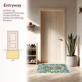 Ultra Soft Area Rug, Non Slip, Stain Resistant, Washable Area Rugs for Living Room, Bedroom, Jungle Animal Tiger(Gray)