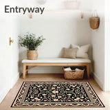 Tapestry Blossom Featuring Twisting Foliage(Black)