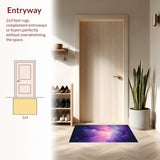 Bold Cosmic Fantasy Texture(Purple)