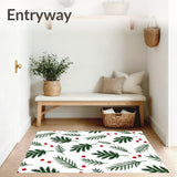 Heirloom Pinecone Bough Tapestry With Evergreen Needle Accents(Green)