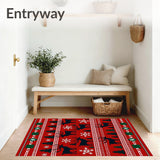 Winter Forest with Nordic Accents and Festive(Red)