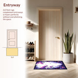 Enchanting Hummingbird Dreamscape(Purple)