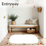 Ornate Scrollwork Damask with Interlocking Botanical Details (Ivory) - ODIKA