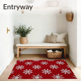 Festive Snowflake Wonder(Red)