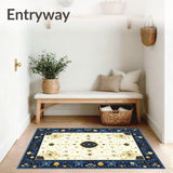 Abstract Whimsical Octagon(White)