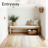 Abstract Geo Speckle Area Neutral Modern Home Office(Gray)