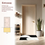 Partial Abstract Line Composition with Intersecting Arc Segments(Black)