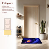 Celestial Toned Galaxy Print(Blue)