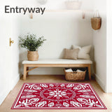 Seasonal Kaleidoscope Showcasing Radiant(Red)