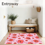 Buddies Pumpkin Patch Featuring Friendly Apparition Illustrations(Pink)