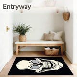 Frightful Jawbone Horror Paranormal Grim Reaper Aesthetic(Black)