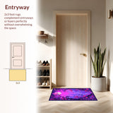 Whimsical Moonlit Artwork(Purple)