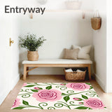 Elegant Blooming Rose Garden Symphony Decorative Accent(Pink)