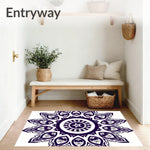 Tapestry with Sacred Geometry (Purple) - ODIKA