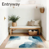 Boho Chic Non Slip With Artistic Watercolor Inspired(Beige)