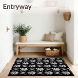 Minimalist Nouveau Garden Inspired Artistic Expressive(Black)