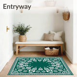 Enchanted Hexagon Pathway Greeting(Green)