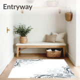 Celestial Mist Cloudburst with Ornate Spiral Embellishments(Black)