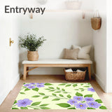 Watercolor Hydrangea Blossoms Artistic Floral Arrangement(Ivory)