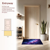 Enchanting Galaxy Motif(Purple)