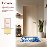 Luxurious Abstract Topiary Composition(Blue)