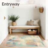 Contemporary Beige Cow Abstract Animal Print Area(Beige)