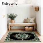 Medallion Symmetrical Ornate Traditional (Black) - ODIKA